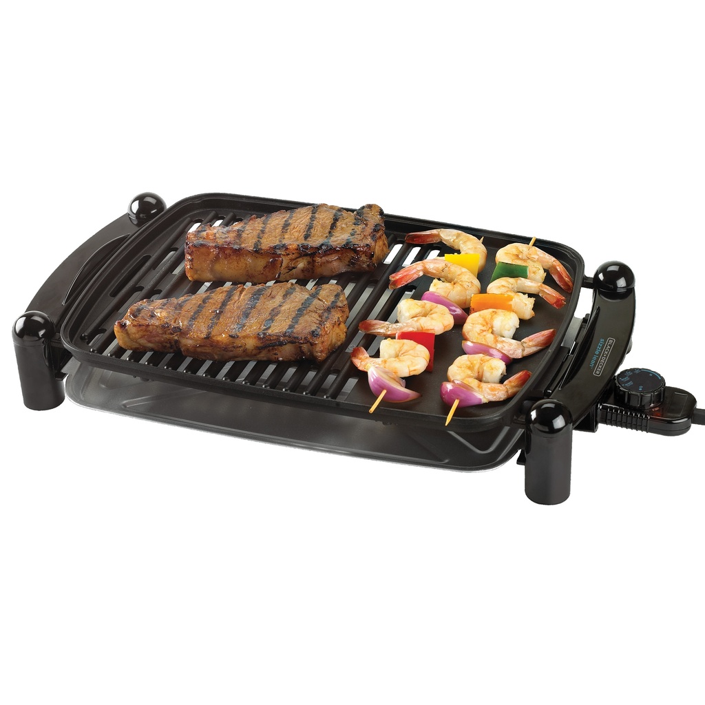 Black &amp; Decker 1500-watt/50 Hz Open Flat Electric Grill and Griddle