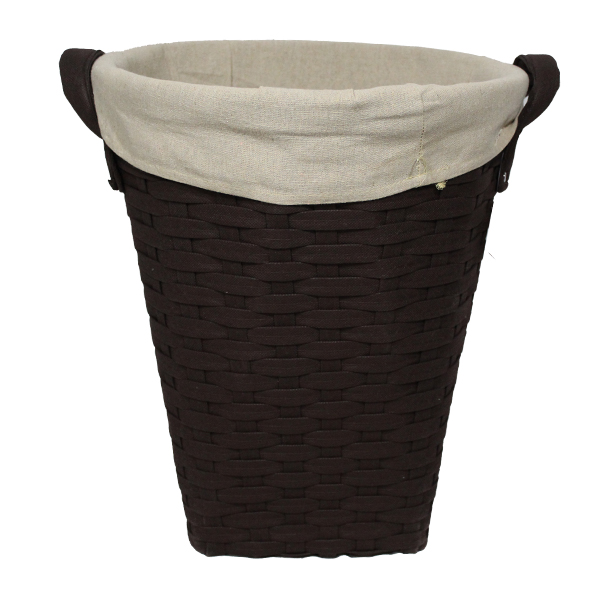 Royal Homes Basket 15.5x17.5in Blk/ Coffee/ Beige/ Gry