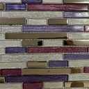 Royal Homes Glass Mosaic 11.8&quot;x11.8&quot;