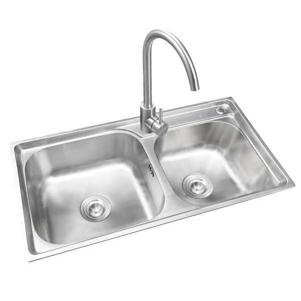 Royal Homes Topmount Double Bowl Kitchen Sink