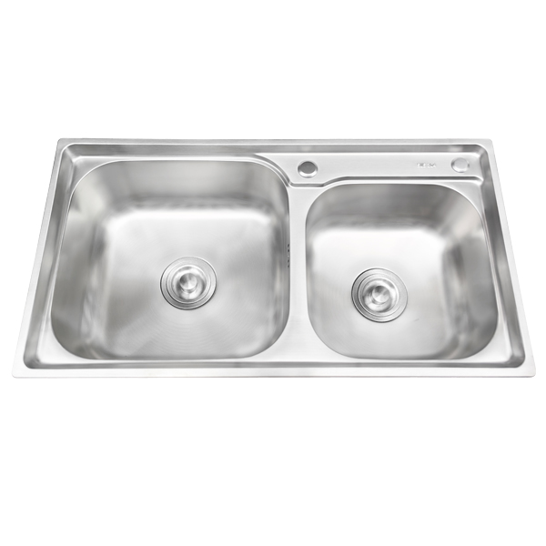 Royal Homes Topmount Double Bowl Kitchen Sink