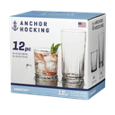 Anchor Hocking Anniston 12pc Drinkware Set