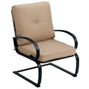 Outdoor Expressions 3-Piece Motion Chat Set, Tan
