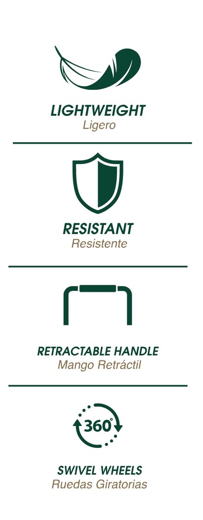 Royal County of Berkshire 3pc Luggage Set, Blue