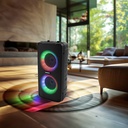 Daewoo Portable Rechargeable Party Speaker, Black