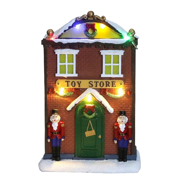 Mrs. Claus Christmas Toy Store Ornament