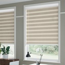  Classy Homes Zebra Roller Blind 26x50 In., Beige