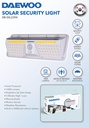 Daewoo Outdoor Solar Security Light XL