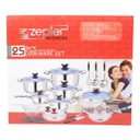Royal Homes STAINLESS STEEL POT, 25PCS/SET