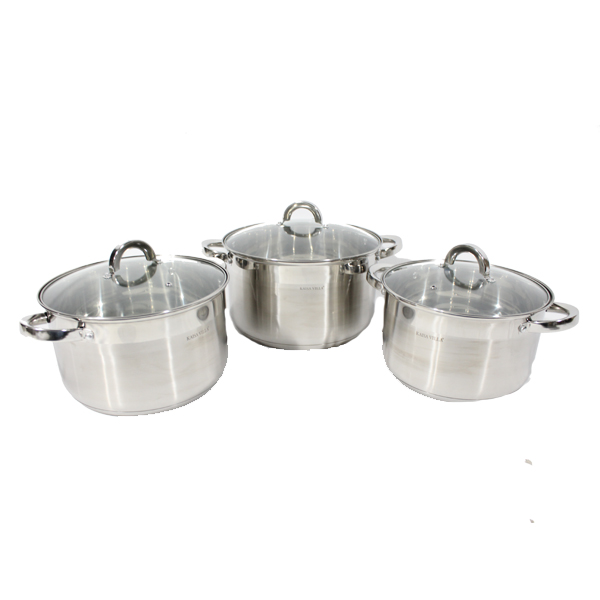 Kaisa Villa 6pc Cookware Set SS
