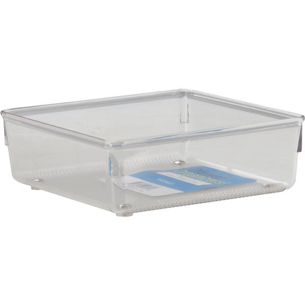 Interdesign Linus Drawer Organizer 6 In. x 6 In. x 2 In. Clear