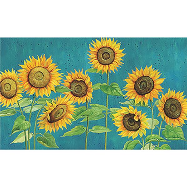 ****Mohawk Home Sunshine Call Sunflowers Kitchen Anti-Fatigue Mat 18 x 30 In.