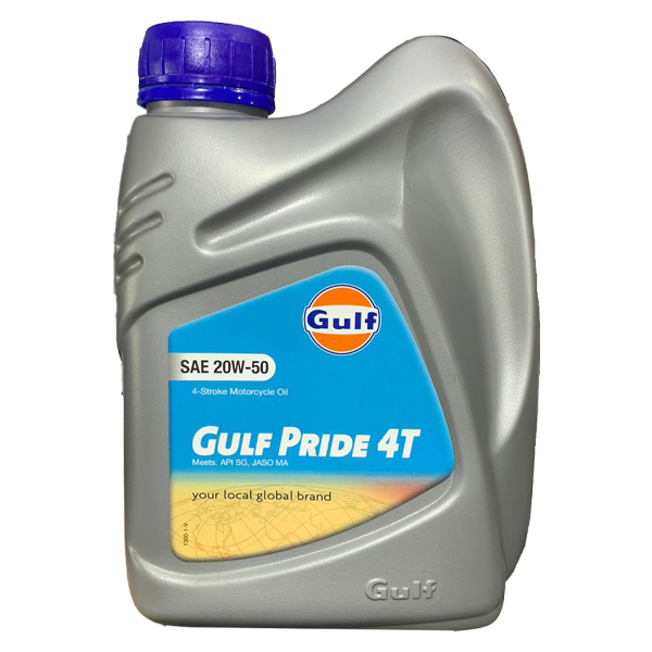 ****Gulf Pride Motorcycle Oil 20W-50 1 Litre