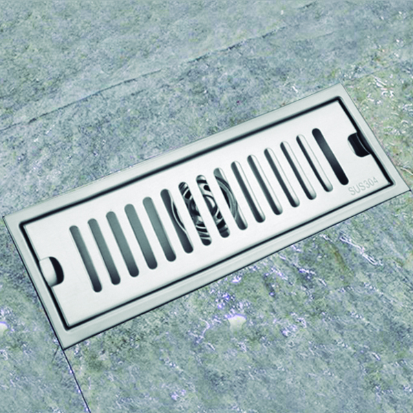 Royal Homes Linear Shower Floor Drain 3.9"x 11.8"x2.5"