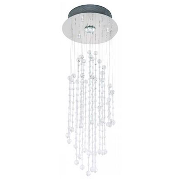 Designers Lighting 1L HANGING LAMP CHROME GU10 50W