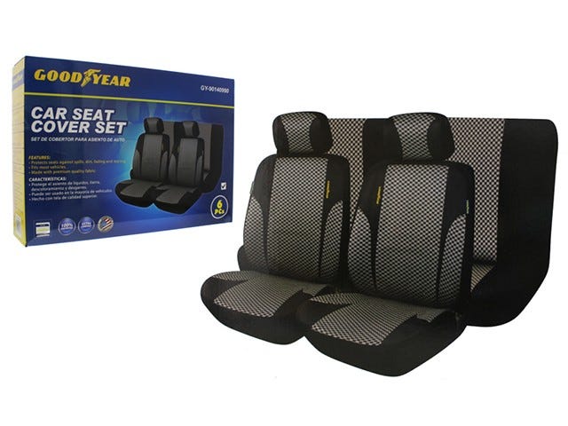 Goodyear Car Seat Covers - Set of 6