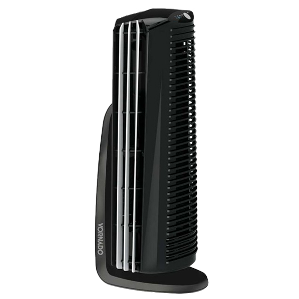 Vornado Duo Tower Table Fan 4-Speed 14 In., Black