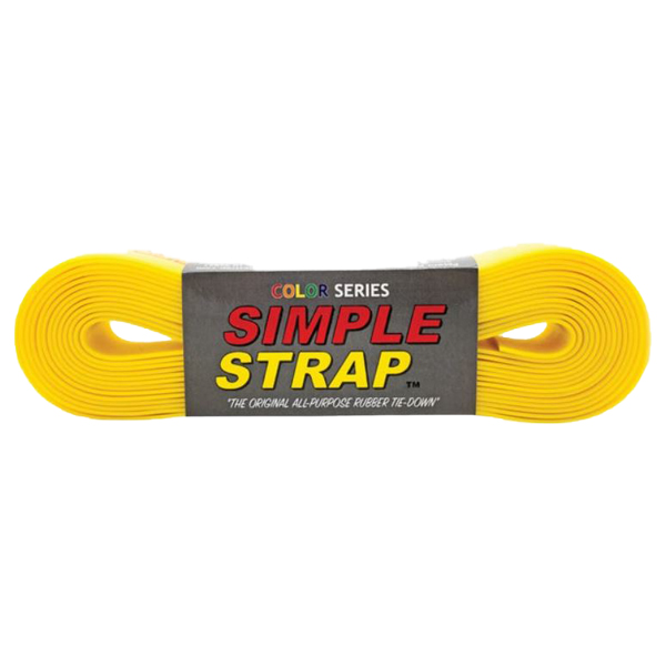 Simple Strap 40 mm x 20 Ft. Yellow Regular Duty Tie-Down Strap