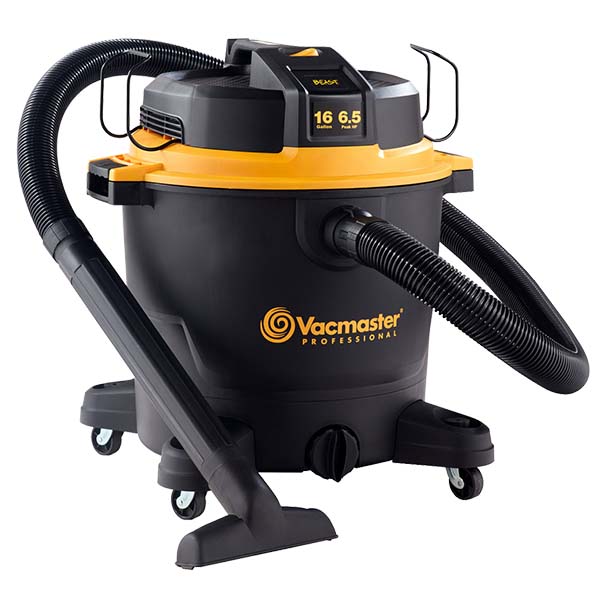 Vacmaster Vacuum Wet/ Dry Professional 16 Gallon 6.5 HP 2-1/2-In. Hose