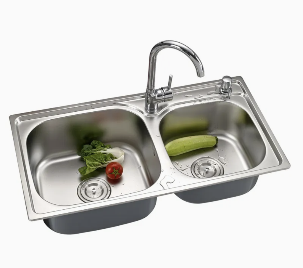 Royal Homes Double Bowl SS Kitchen Sink