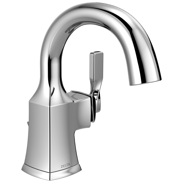 Delta Sawyer Single Handle Bathroom Faucet, Chrome