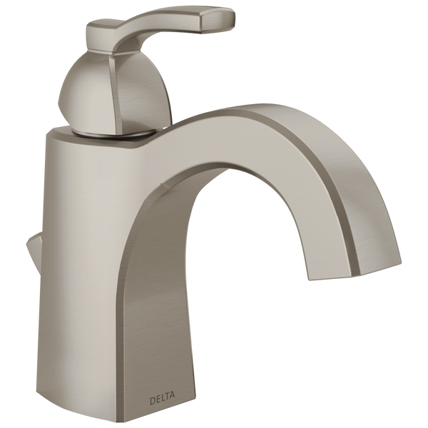 Delta Flynn Single Handle Bathroom Faucet, Stainless