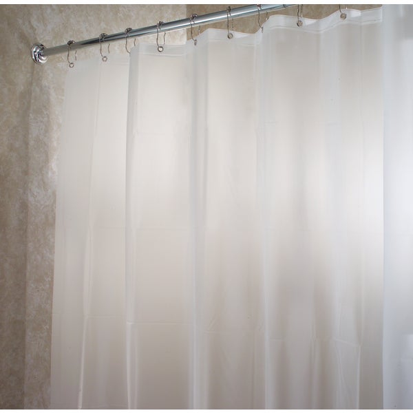 iDesign EVA Shower Curtain Liner 72 x 72 In. Frost