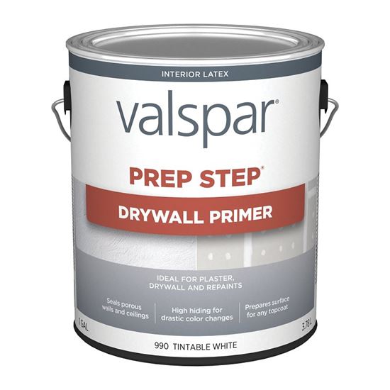 Valspar Prep-Step Drywall Primer, White, 1 Gal.