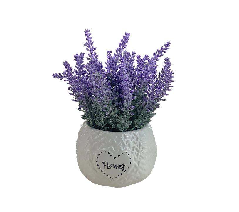 Decore Potted Artificial Flowers