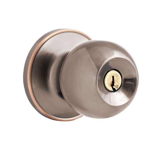 Fanal Bolton Entry Knob Antique Copper