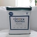 Classy Homes Mattress Protector Twin Quilted Microfiber