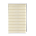 Kenneth Cole Luxury Zebra Blinds (Daylight), Beige/72x90"