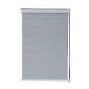 Kenneth Cole Luxury Zebra Blinds (Blackout), Grey/36x90"