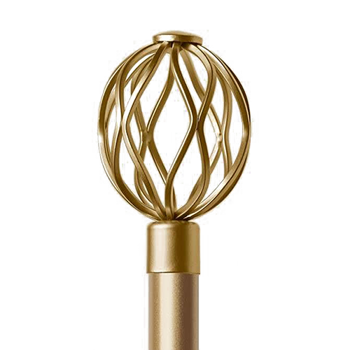 Classy Homes Curtain Rod 28-48 In., Silver - Plated