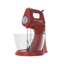 Black &amp; Decker 2-in-1 Stand Mixer 3.5 L Glass Bowl, Red