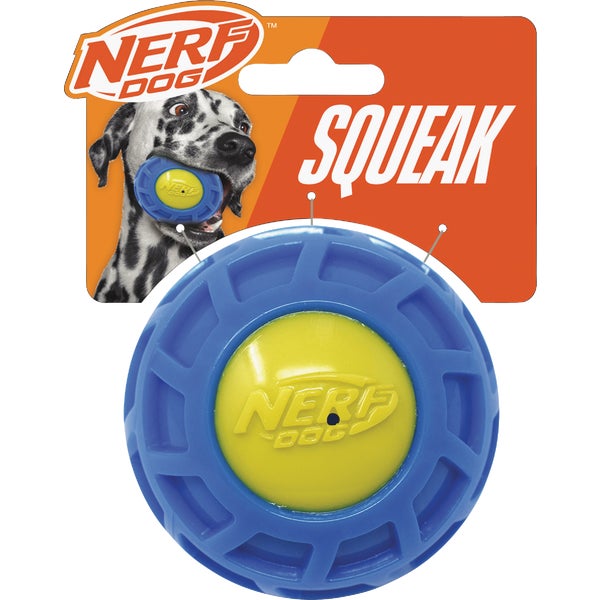 Nerf Dog TPR EXO Micro Squeak Ball 3 In.