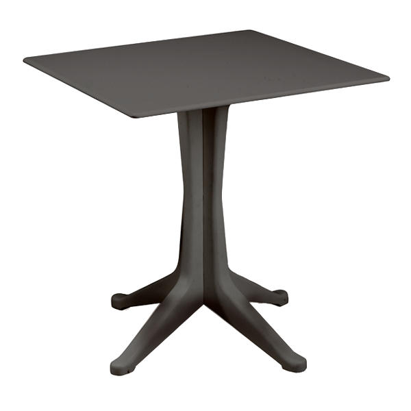 ProGarden Ponente Table Square 27.5 In., Anthracite