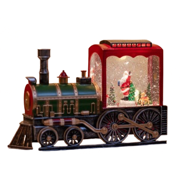 Mrs. Claus Christmas Train Ornament