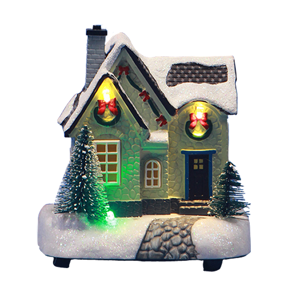 ****Mrs. Claus Christmas House Ornament