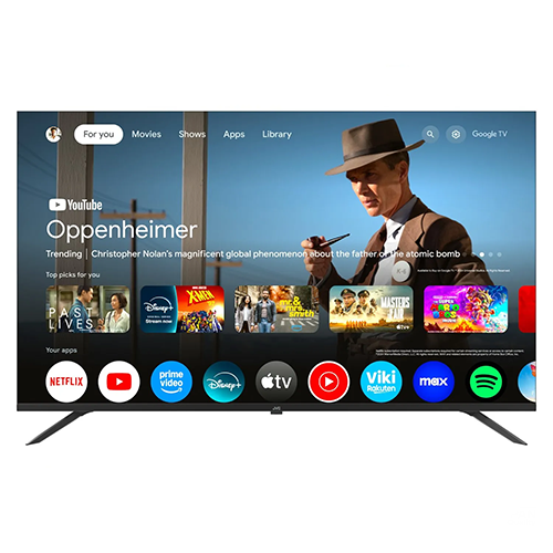 JVC 58 Inch Frameless Multituner 4K UHD HDR Google TV OS