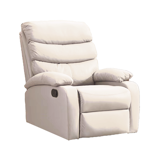 Mobel Velvet Recliner, Cream