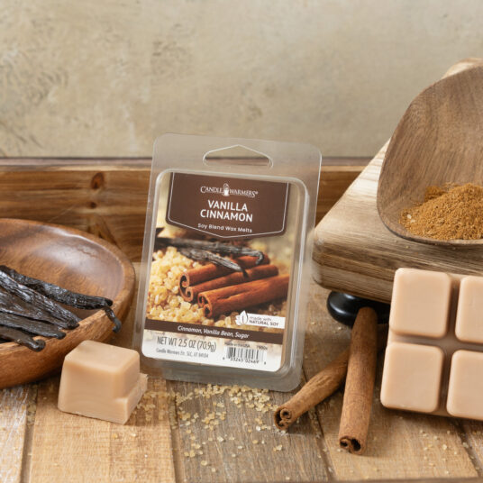Candle Warmers Classic Wax Melts, Vanilla Cinnamon