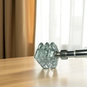 Classy Homes Curtain Rod 66-120 in Single Sarding Nickel 16/19 I