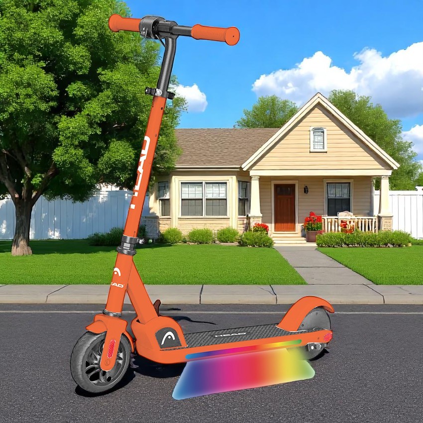 Electric Scooter, Orange