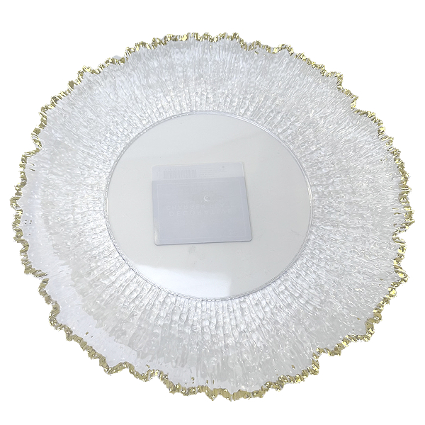 SoHo Charger Plate, Clear