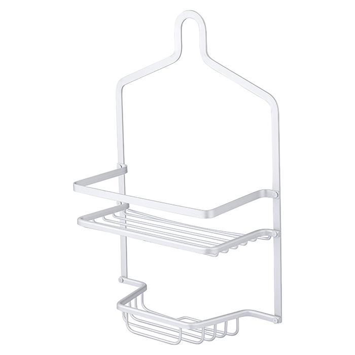 Oisa Home Collection Shower Caddy, Silver