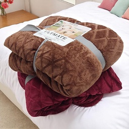 [HHBD-BNKT-01015(CH160B8) / CHB30790] Classy Homes Blanket, 78.7x90In. (200x230Cm)