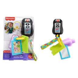 [821-HWY39ABC] Mattel Fisher-Price Laugh &amp; Learn Play &amp; Go Activity Keys