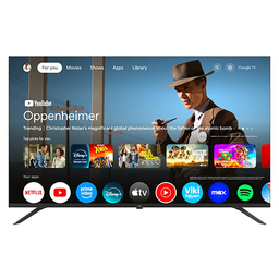 [LT-58KM548] JVC 58 Inch Frameless Multituner 4K UHD HDR Google TV OS