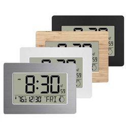 [75439] Acu-Rite Customizable Wireless Digital Wall and Tabletop Clock
